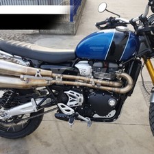 For Triumph Scrambler 1200 2019-2020 Motorcycle Exhaust Muffler Header Link Pipe