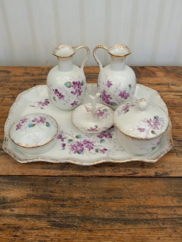 Vintage victorian violets - vintage,