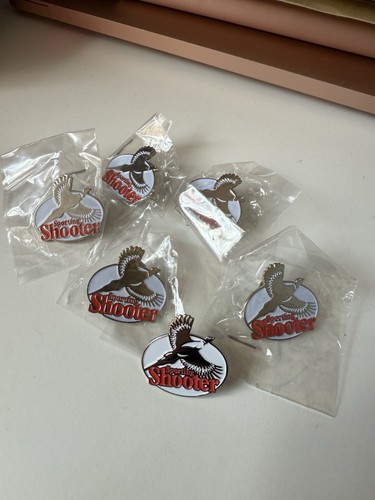 Sporting shooter pheasant pin - pheasant,