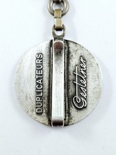 KEYCHAIN - Augis - DUPLICATORS GESTETNER - printing house - metal clamp 1960s