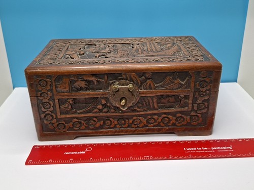 Antique chinese carved - chinese, camphor