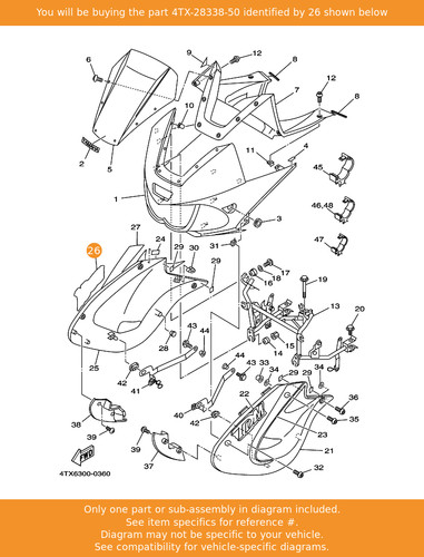 Yamaha emblem 4tx 28338 - yamaha, emblem,