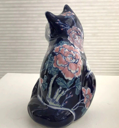 Vintage blue white cat - vintage,