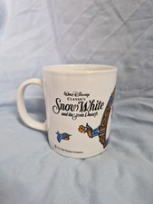 Snow White And The Seven Dwarfs Vintage Walt Disney Ceramic Mug