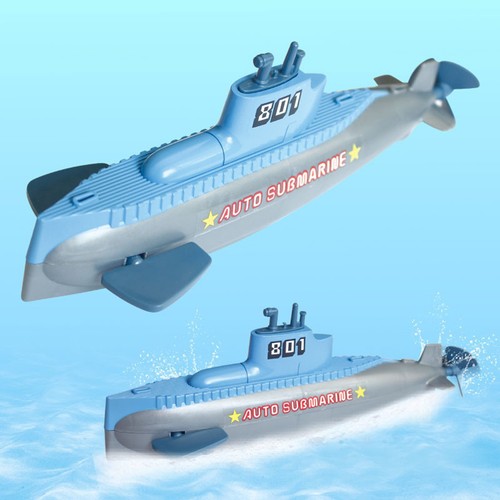 Kids clockwork submarine - clockwork, water