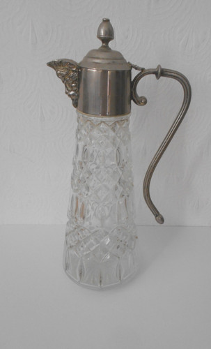 Falstaff silver plated claret - silver,