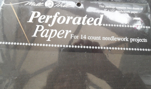 Mill hill count perforated - hill,