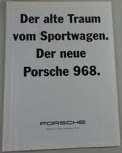Brochure porsche the old - brochure, dream