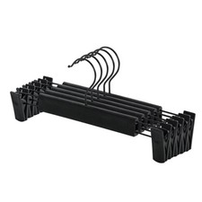 10PCS/SET Metal Pants Skirt Hangers Trouser Stand Holder with 2 Adjustable L8P7