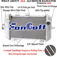 Aluminum Radiator For 2006-2014 Yamaha Raptor 700R Raptor 700 YFM700