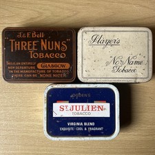 3 x Vintage Tobacco Cigarette