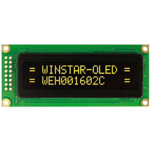 Winstar 16x2 oled display - winstar,
