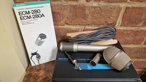 Vintage sony ecm 280 electret - sony, ecm-280