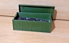 Vintage Triang R163 Coal Bunker with Lid & Coal Load for Hopper Wagons in Green