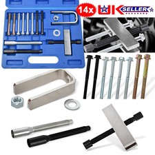 14Pcs Steering Wheel Lock Plate Puller Compressor Remover Installer Tool Set