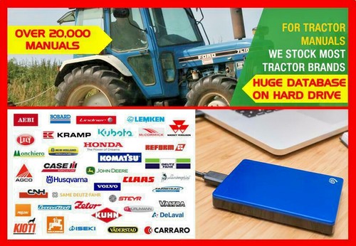 Farm tractor workshop manuals - workshop,