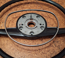 Mercedes W108 w114 w115 R107/C107/w107/w123  1977 Steering wheel Chrome Ring