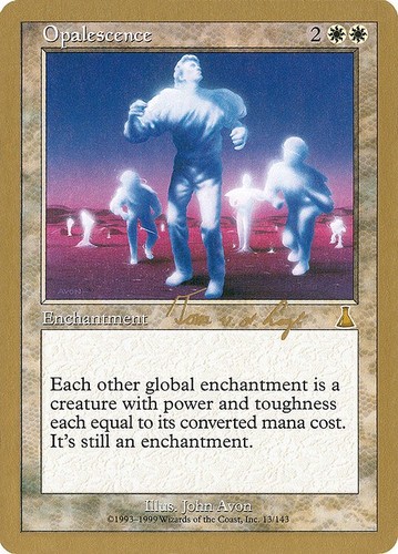 Opalescence - , (gold-bordered)