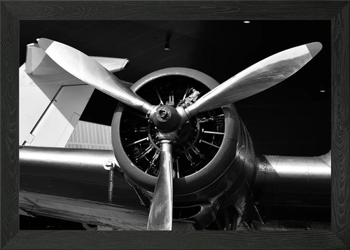 Vintage airplane propeller - airplane,