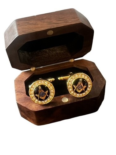 Freemason gold crystal - freemason,