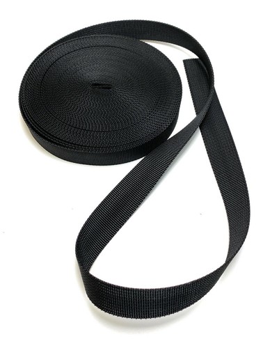 25mm wide black - 25mm,