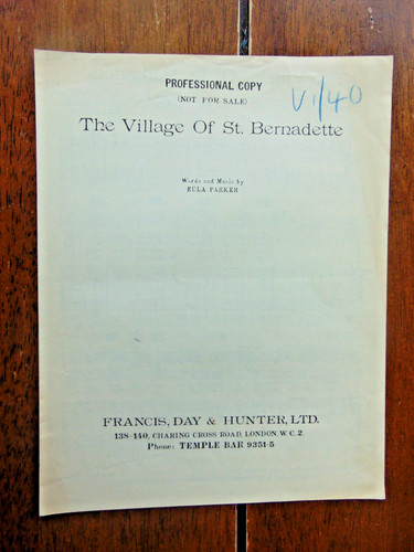 The village bernadette - st,