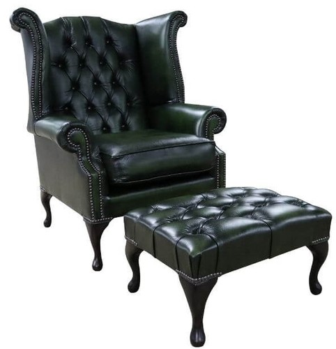 Wing real leather armchair - wing,
