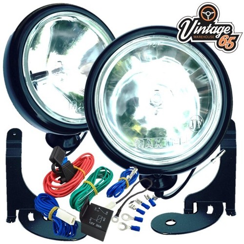 Black spot light driving - black,