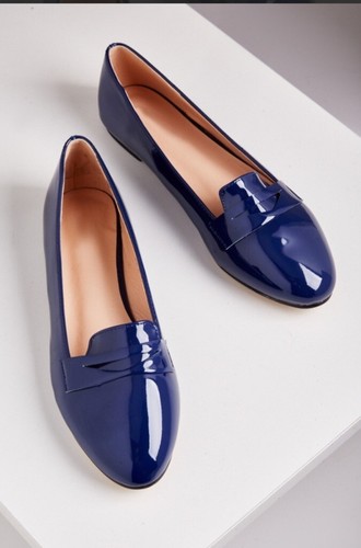Ladies patent penny loafers - ladies,