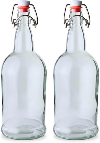 Swing top glass bottles oz - top,