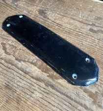 Old vintage Ceramic Finger Plate for a door