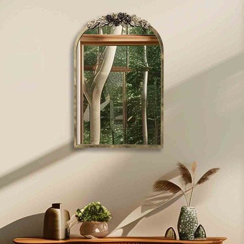 Baroque antique wall - baroque, mirror