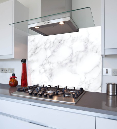 Printed glass kitchen - glass,