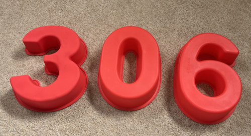 Silicone number birthday - silicone,