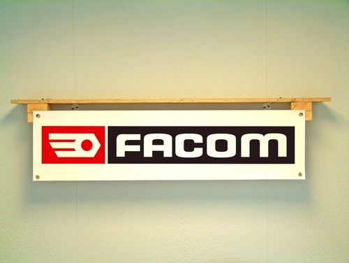 Facom tools banner - facom, workshop