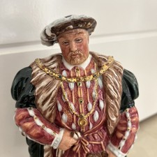 Royal Doulton Henry VIII figurine HN3458 Excellent Used Condition