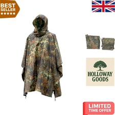 Versatile Army Ripstop Poncho