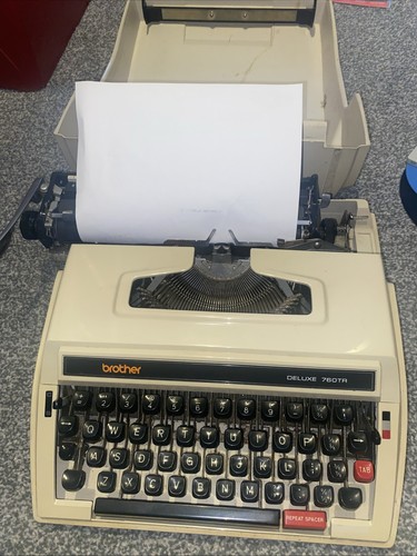 Brother deluxe 760tr vintage - deluxe,