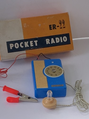 Vintage crystal radio band - vintage,
