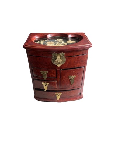 Antique oriental lacquered - antique,