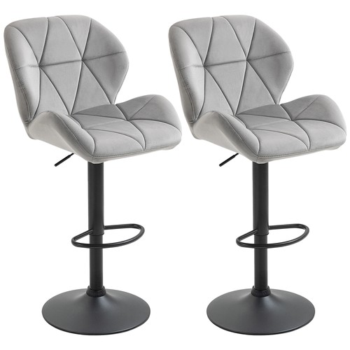 Homcom velvet bar - velvet, set