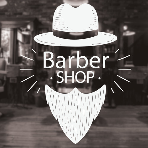 Barber shop sign barbershop - sign,,