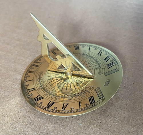 Vintage 1990s solid brass - vintage, desk