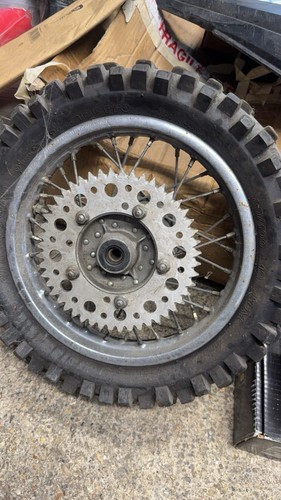 Rear wheel in good - kx,