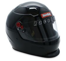 RaceQuip PRO20 Full Face Helmet Gloss Black XL SA2020 HANS Compatible
