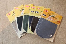 Kleiber Cord Elbow Patches x 2 Sew-on or Iron-on - Choice of Colours