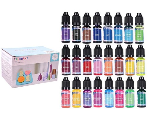 Colours wax melt candle - melt, &