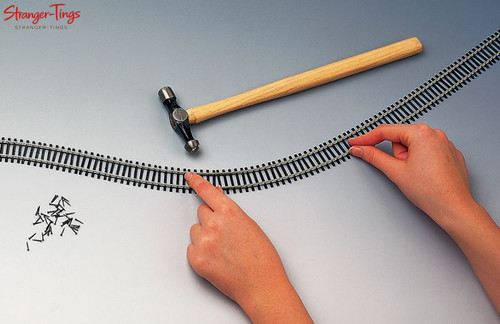 Hornby flexible track - track, (970mm)