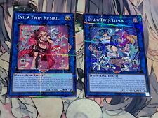 YuGiOh Asian Eng SLF1-AE086, 87 Evil Twin Ki-siki, Lil-la Uncensored Art Para