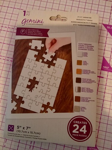 Jigsaw puzzle die 5x7 - jigsaw,